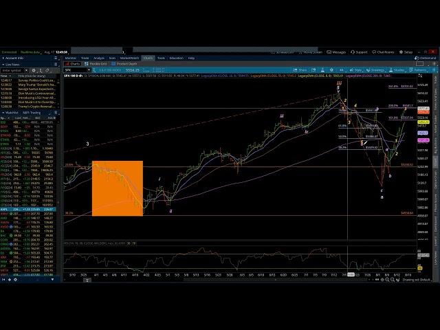 S&P 500 - Elliott Wave Weekly Update - 8/17/2024 by Michael Filighera