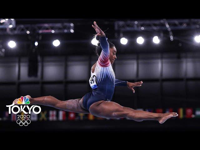 Simone Biles wins beam bronze in remarkable comeback (Full Routine) | Tokyo Olympics | NBC Sports