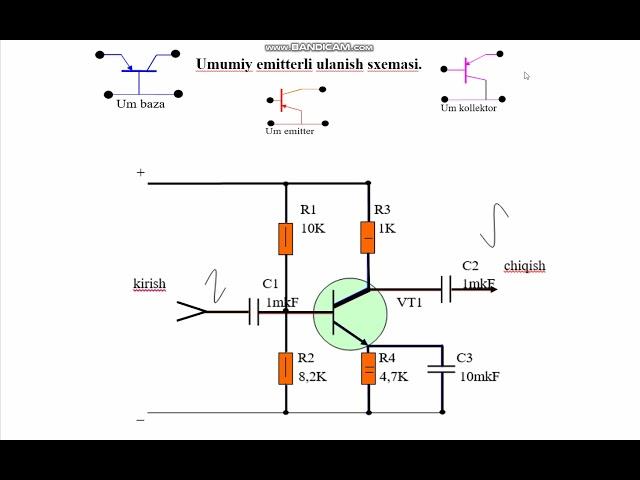 1-qism.Sxemalarni õqilish tartibi. Правила чтения схем электрических цепей