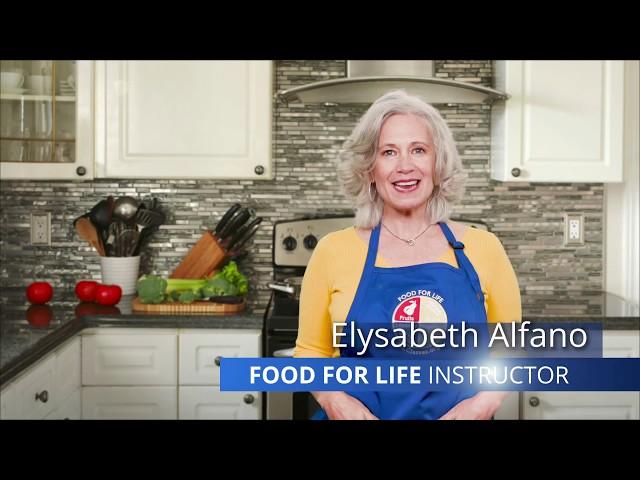 Elysabeth Alfano Food For Life Instructor with the Physician's Committee