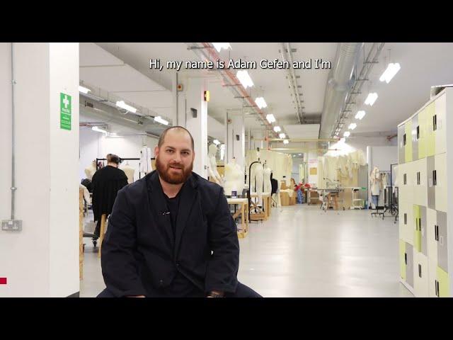 Meet Adam Gefen, Course Coordinator for BA (Hons) Fashion Design