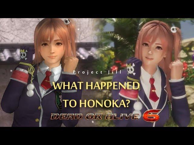 DEAD OR ALIVE 6 ! What Happened To HONOKA? Team Ninja's CHANGED Her Likness a bit - Project-JILL-