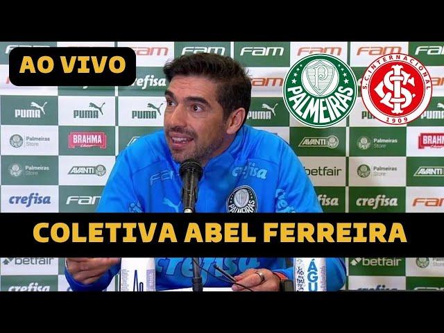 COLETIVA ABEL FERREIRA AO VIVO - PALMEIRAS X INTERNACIONAL DIRETO DO BEIRA RIO - BRASILEIRÃO 2024