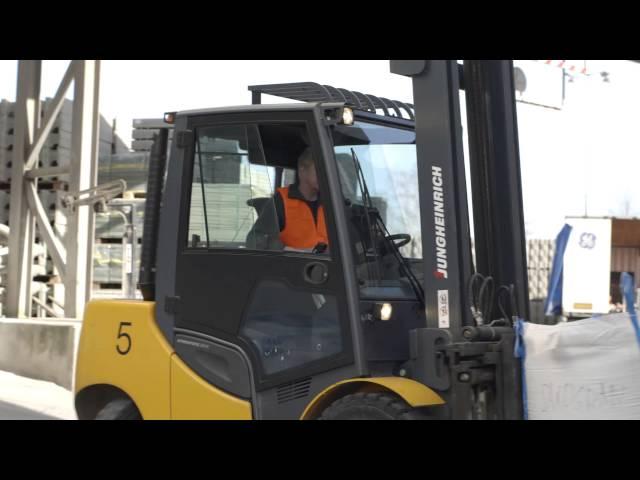 Jungheinrich Forklift Trucks in a Rock Hard Environment (English)