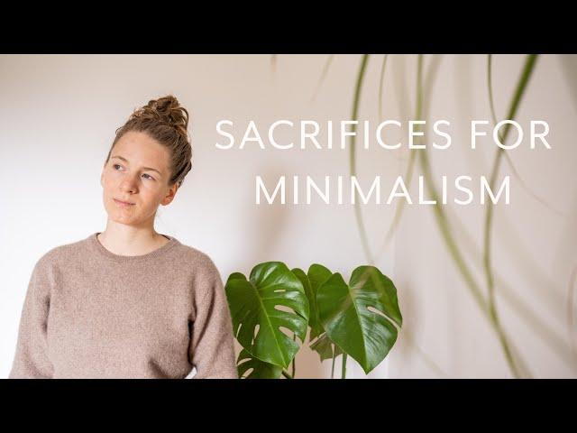 3 Things I gave up for MINIMALISM - Decluttering and Sacrificing for a Simple Life