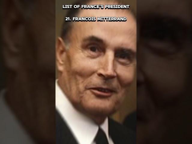 List of France President #shorts #france