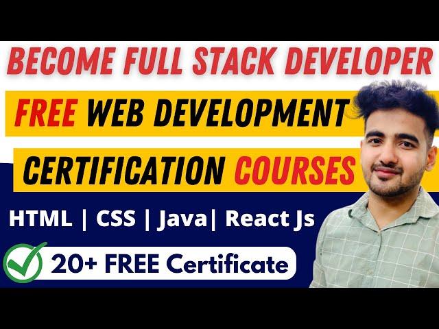 Web Development Free Courses with Certificate | Future Skill Proof | HTML, CSS, Javascript