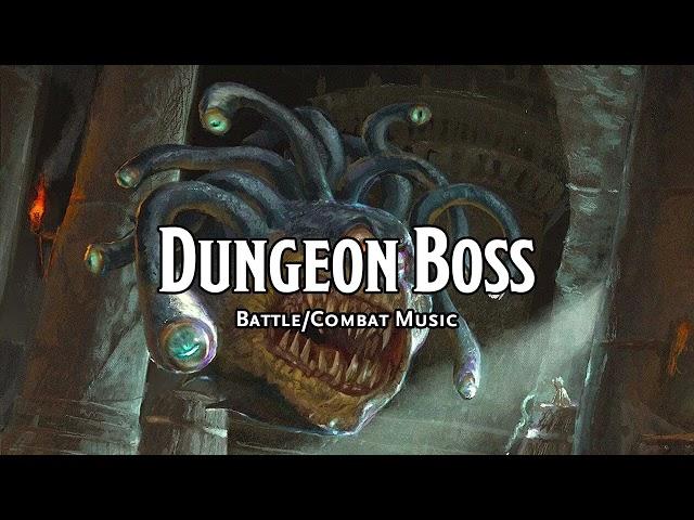 Dungeon Boss | D&D/TTRPG Battle/Combat/Fight Music | 1 Hour