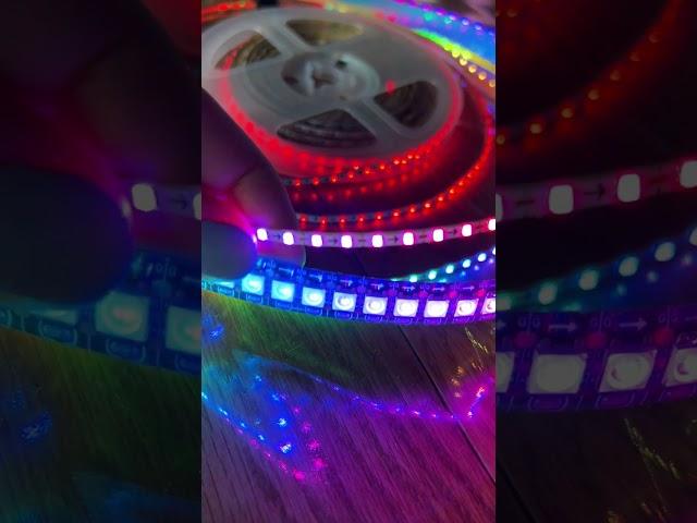 A look at *mini* ws2812s - hot item, ultra-Narrow Smart Digital LED Strip – Light Up Your Creations!