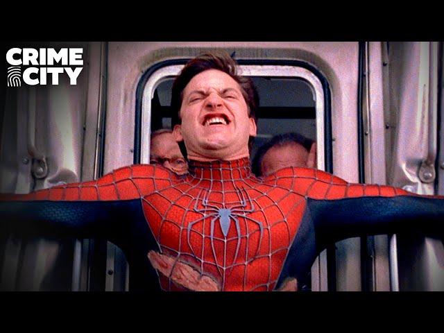 Stopping the Train | Spider-Man 2 (Tobey Maguire, Alfred Molina)