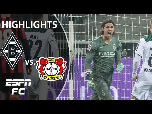 Yann Sommer saves TWO penalties as Gladbach lose to Bayer Leverkusen | Bundesliga Highlights