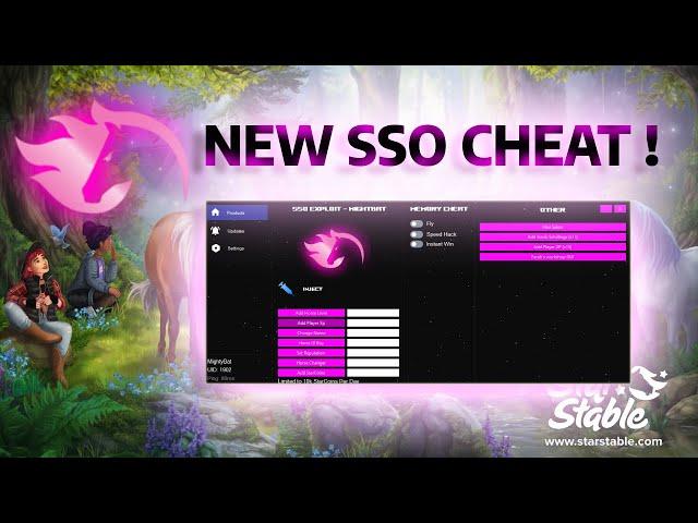 SSO || Star Coins Cheat / Hack , Fly , Speed, XP, Instant Win & More || (Star Stable 2024)