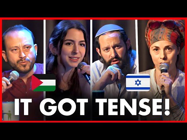 Things Get TENSE QUICK at Israel “Palestine” Panel for Peace