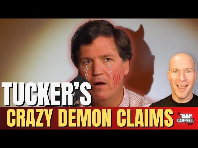 Tucker Carlson Claims a Demon Mauled Him In His Bed