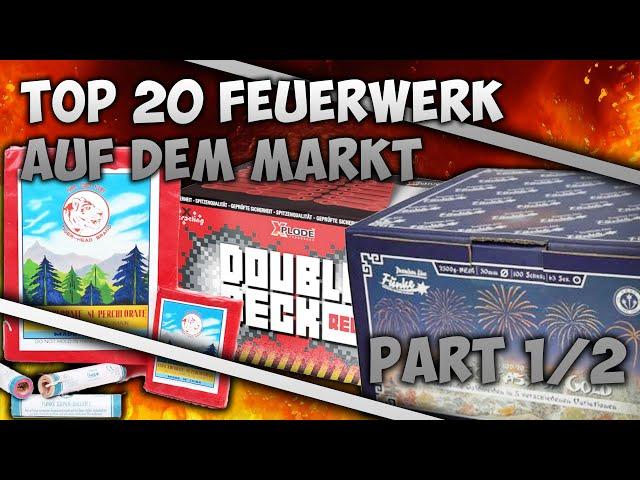  TOP 20 BESTES FEUERWERK AUF DEM MARKT 2021 II PART 1/2 