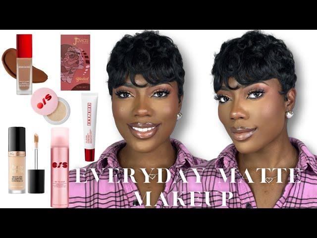 EVERYDAY MATTE MAKEUP TUTORIAL