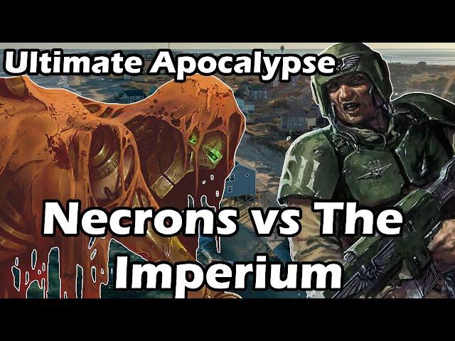 Dawn of War Ultimate Apocalypse: 3 vs 3 The Imperium vs Necrons