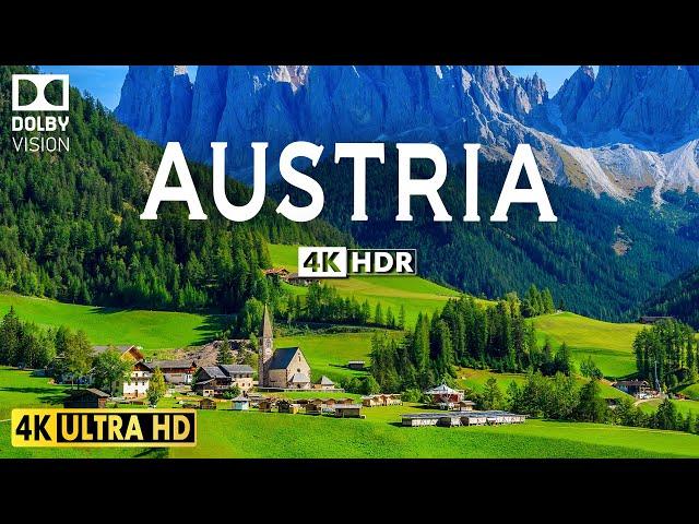 AUSTRIA 4K ULTRA HD [60FPS] - Scenic Relaxation Film with Relaxing Piano Music - 4K Vivid Vision