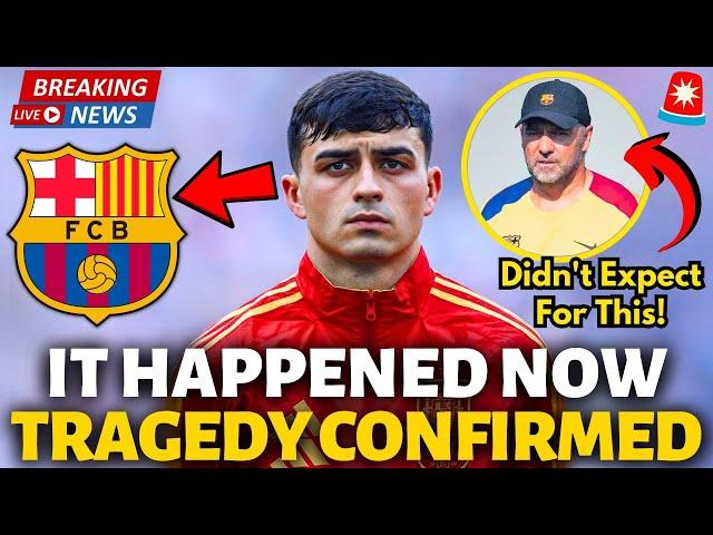 URGENT! BAD NEWS! BARCELONA HAS NOW CONFIRMED THIS GREAT TRAGEDY! VERY SAD! BARCELONA NEWS TODAY!