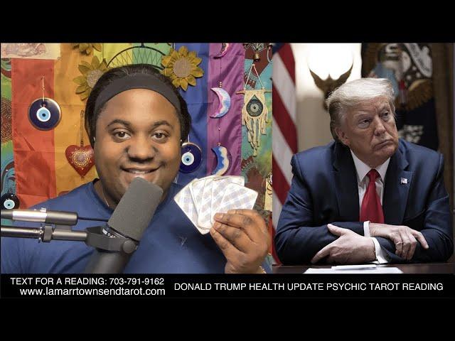 DONALD TRUMP HEALTH UPDATE PSYCHIC TAROT READING | DEATH, 2ND TERM PRESIDENCY, DIET, MENTAL HEALTH