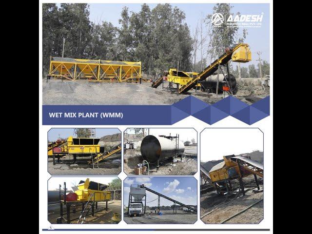 WET MIX MACADAM PLANT | Wet Mix Macadam Plant at Best Price in India