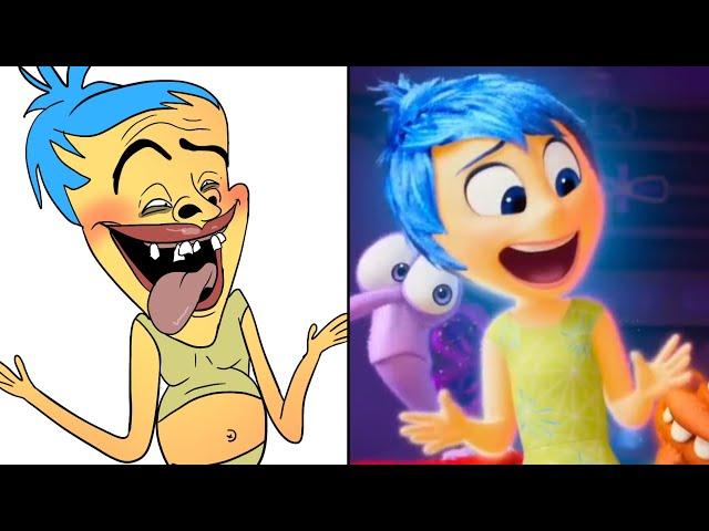 Funny Inside Out - Inside Out 2 Final Trailer Drawing Memes