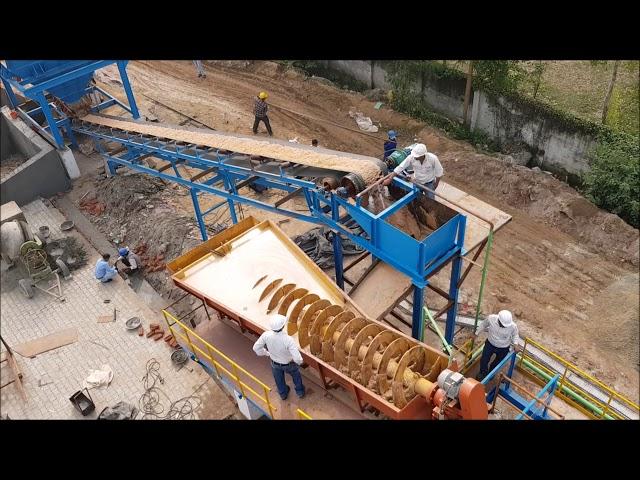 METOFABRIK GLASS GRADE SILICA SAND WASHING PLANT