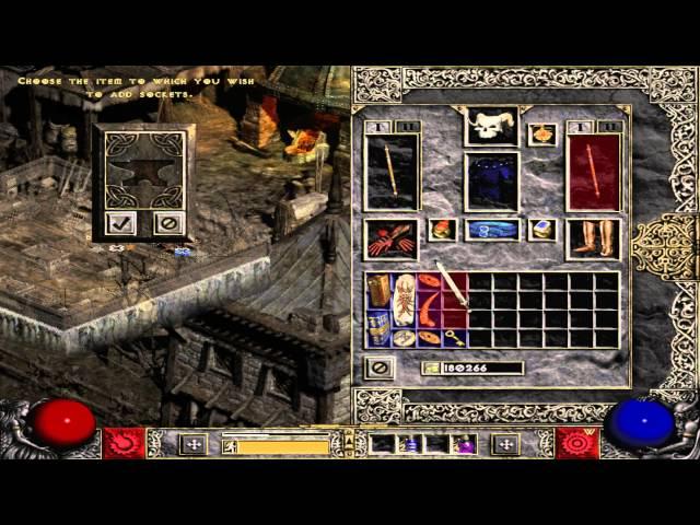 Larzuk only added 3 sockets wtf - Diablo 2