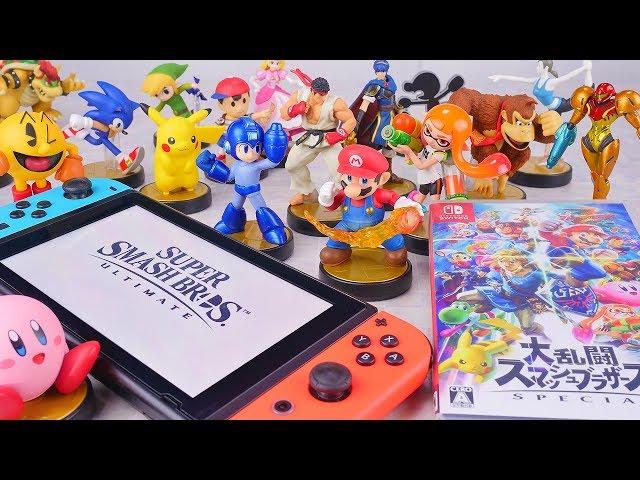 Super Smash Bros. Ultimate - All Amiibo - Music by SSBU Main Theme Lifelight (Metal Ver.) スマブラ アミーボ