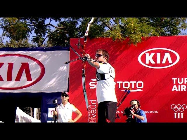 Rick van der Ven v Florian Kahllund — recurve men bronze | Lausanne 2014 Archery World Cup