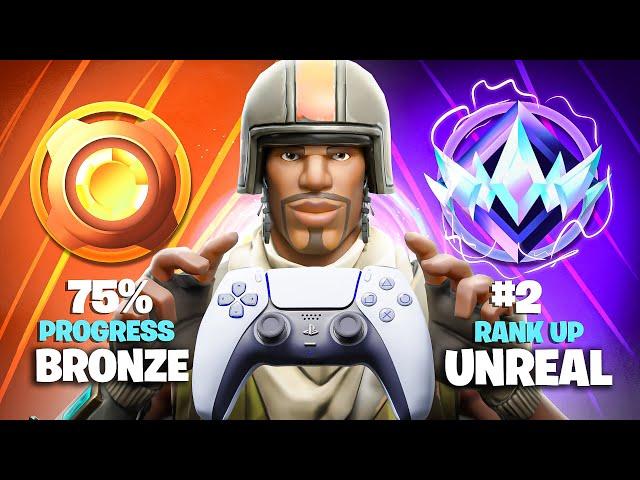 Bronze to Unreal Controller Ranked Speedrun (Zero Build)