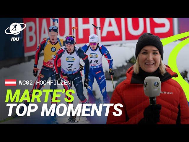 World Cup 24/25 Hochfilzen: Top Moments by Marte Olsbu Roeiseland