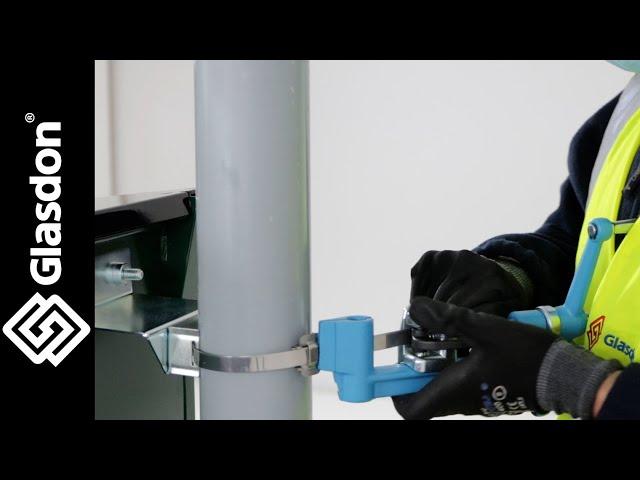 Glasdon UK | Tespa Banding Demonstration | Metal Fido 50™ Dog Waste Bin