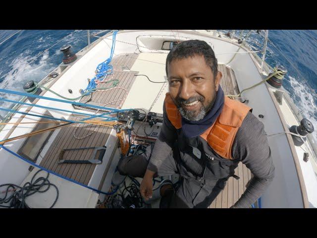 Solo Sailor Abhilash Tomy: Onboard footage from Cape Town to Hobart