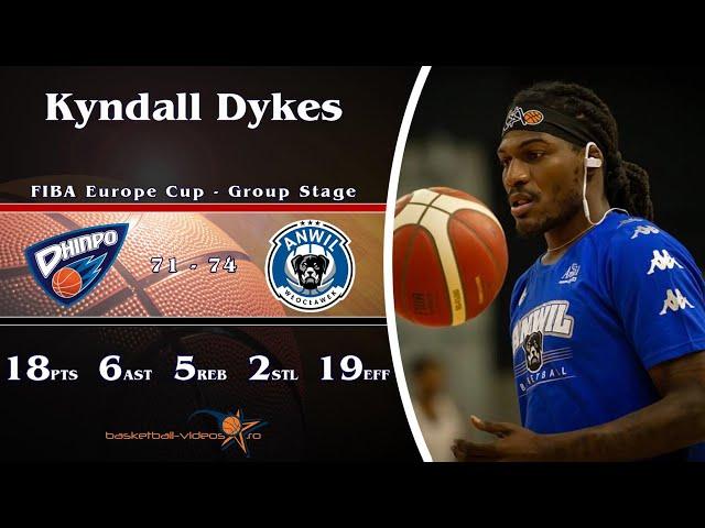 2021.01.27 Kyndall Dykes at BC Dnipro (FIBA Europe Cup)