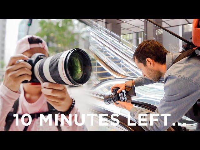 Crushing The TOKYO 10 Minute Street Photo Challenge Ft. Alex!