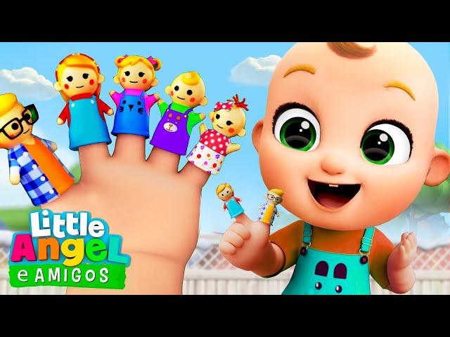 Nina, Nico e A Família dos Dedos! | Little Angel e Amigos - As Músicas da Turminha