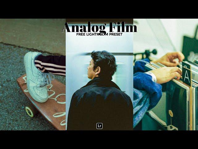 Analog Film Preset | Lightroom Mobile Preset Free DNG | lightroom tutorial | lightroom presets