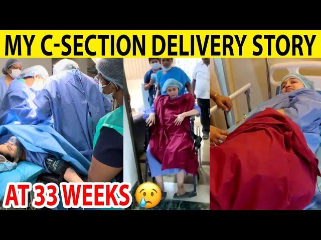 My Pre-Term Delivery StoryC-Section Delivery at 33Weeks  #vivekjadoo #deepikavivek