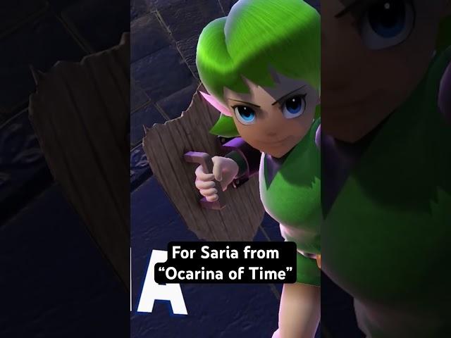 If SARIA from OoT made it to Smash.. This would be HER victory theme #zelda #Saria #smashmods