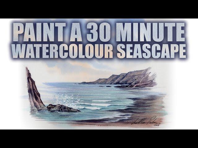 30 Minute Watercolour Seascape with Matthew Palmer
