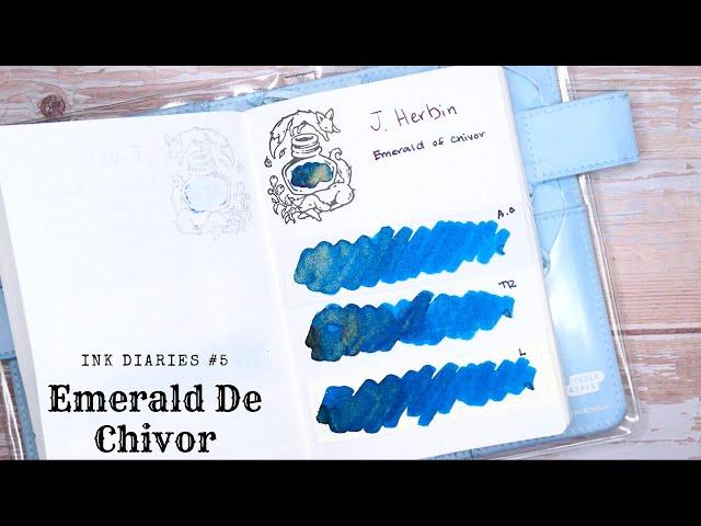 Emerald de Chivor | J Herbin | Ink Diaries #5