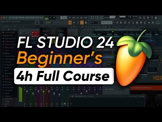 FL Studio Tutorial - Complete Music Producer 4h+ Course