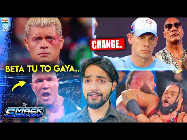 'Rock/Cena U-TURN'  Cody Rhodes REACTS, Randy Orton - WWE Smackdown Highlights 2025