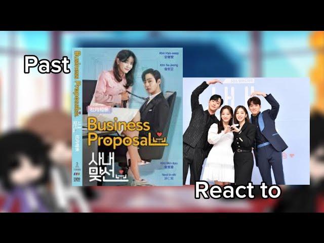 Past business proposal react to each other//read the description//short//2/2