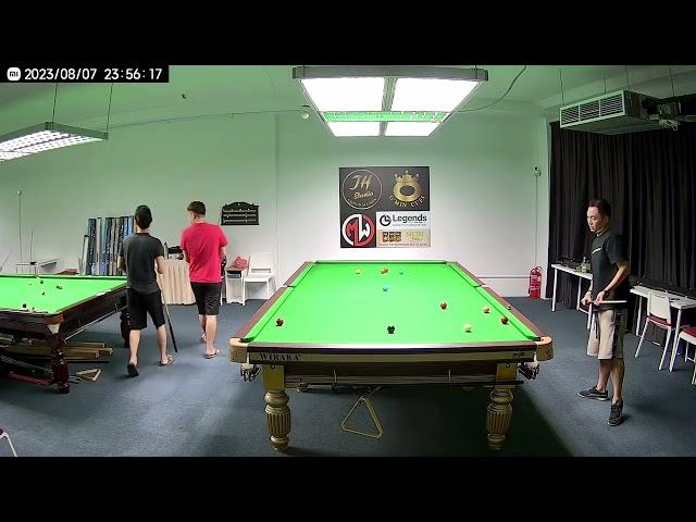 Calvin Lim 68 Break vs Eddy. 7th August 2023. JH Studio Kepong.