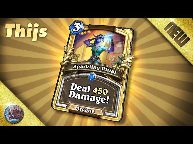 450 DAMAGE on TURN 7? This deck is INSANE! - Hearthstone Thijs