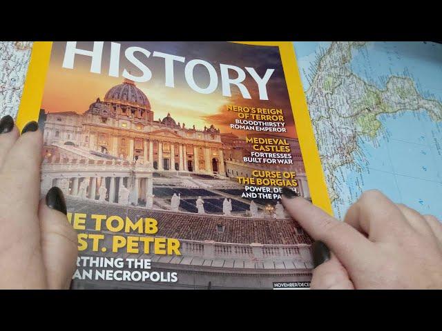 ASMR ~ The Eternal City of Rome! Nero, The Vatican Tombs, the Borgias ~ Soft Spoken History Magazine