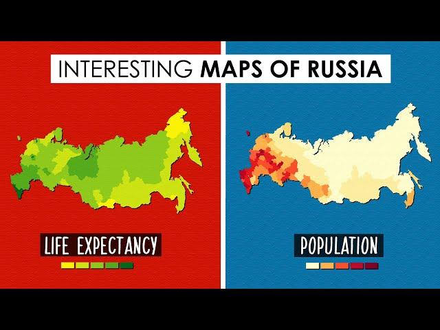 Interesting Maps Of RUSSIA That Teach Us About The Country