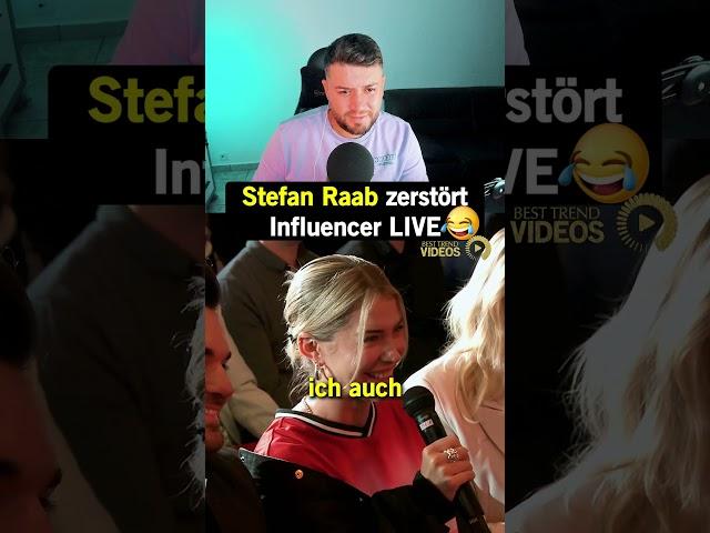 Stefan Raab zerstört Influencer.  #StefanRaab #Influencer #Comedy #BestTrendVideos #Explore